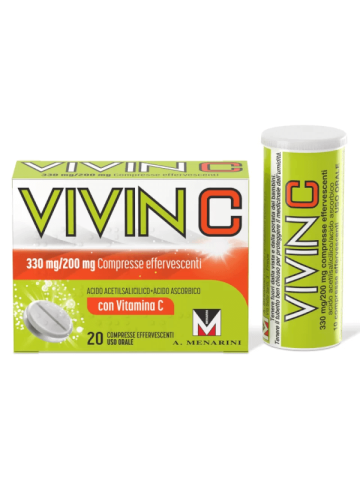 Vivin C 330mg+200mg 20 Compresse Effervescenti