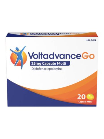 Voltadvancego 25mg Diclofenac Dolori 20 Capsule Molli