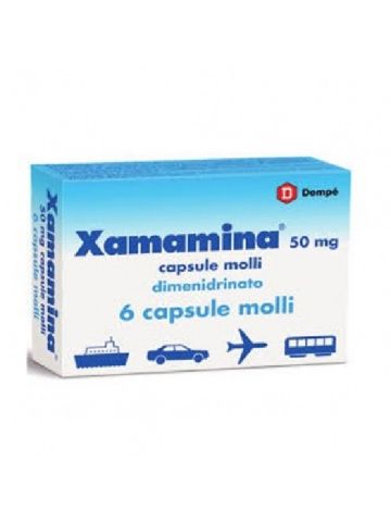 Xamamina 50mg 6 Capsule