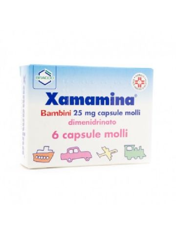 Xamamina Bambini 25mg 6 Capsule