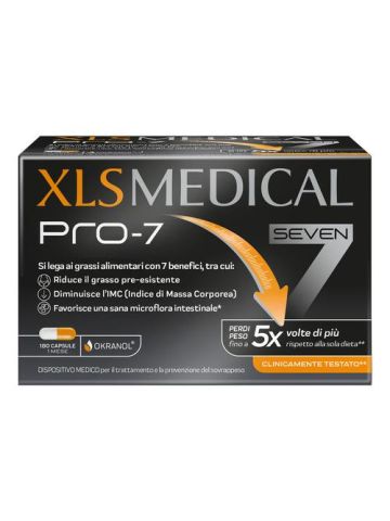 Xls Medical Pro 7 Dimagrante 180 Capsule
