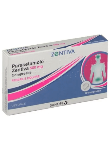 Zentiva Paracetamolo 500mg Febbre Dolore 30 Compresse