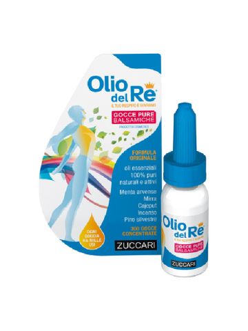 Zuccari Olio Del Re Gocce Pure Balsamiche Oli Essenziali 10ml