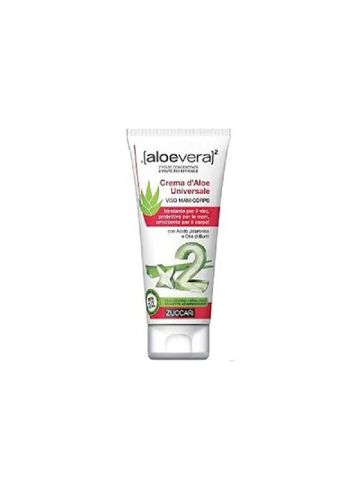 Zuccari [aloevera]2 Crema D'aloe Universale Idratante Viso Mani Corpo 75ml