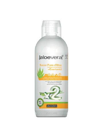 Zuccari [aloevera]2 Succo Puro D'aloe + Enertonici Doppia Concentrazione 1l