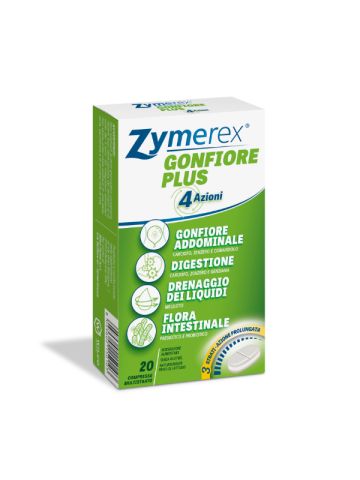 Zymerex Gonfiore Plus 4 Azioni Digestione 20 Compresse