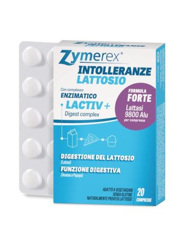 Zymerex Intolleranze Lattosio Digestione 20 Compresse