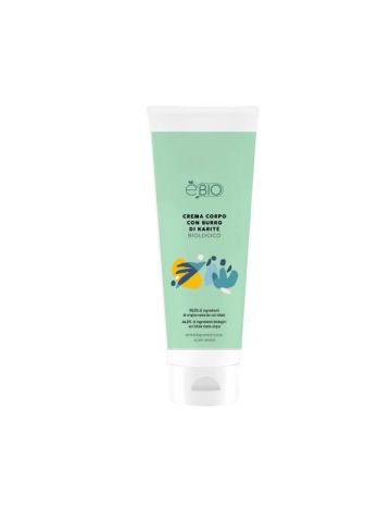 Èbio Crema Corpo Idratante Burro Karité Biologico 250ml