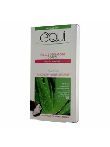EQUI_STRISCE_DEPILATORIE_CORPO_20_PEZZI