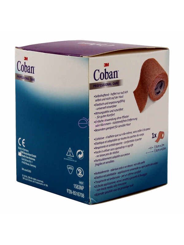 3M Coban™ 7,5 Cm X 4,57 M - Benda Elastica Autoaderente, Confezione Da 24 Pezzi - 2