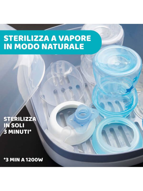 Sterilizzatore Per Microonde Tigex Express - Per 5 Biberon (Colori Assortiti)