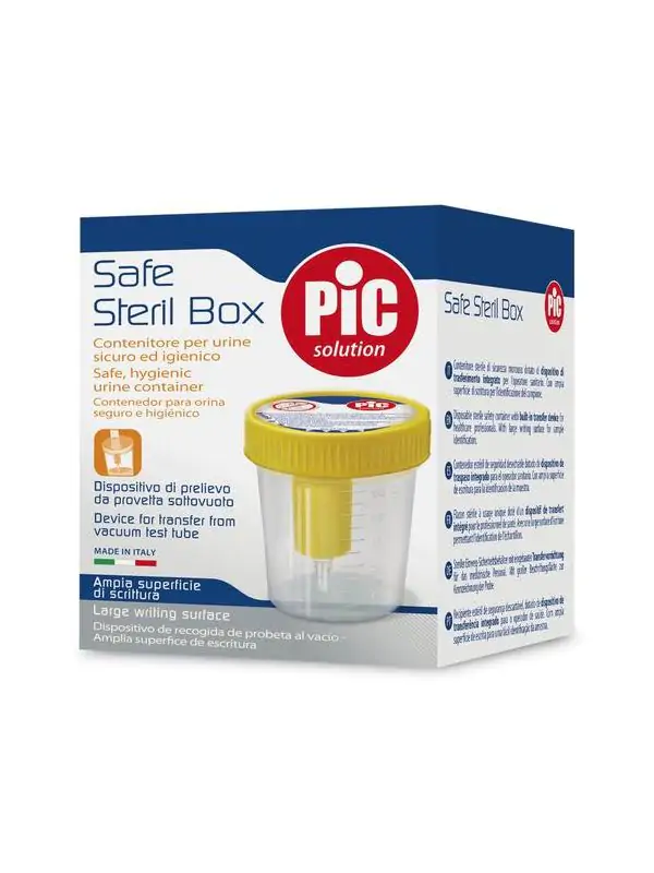 Pic Safe Steril Box Contenitore Sottovuoto Analisi Urine