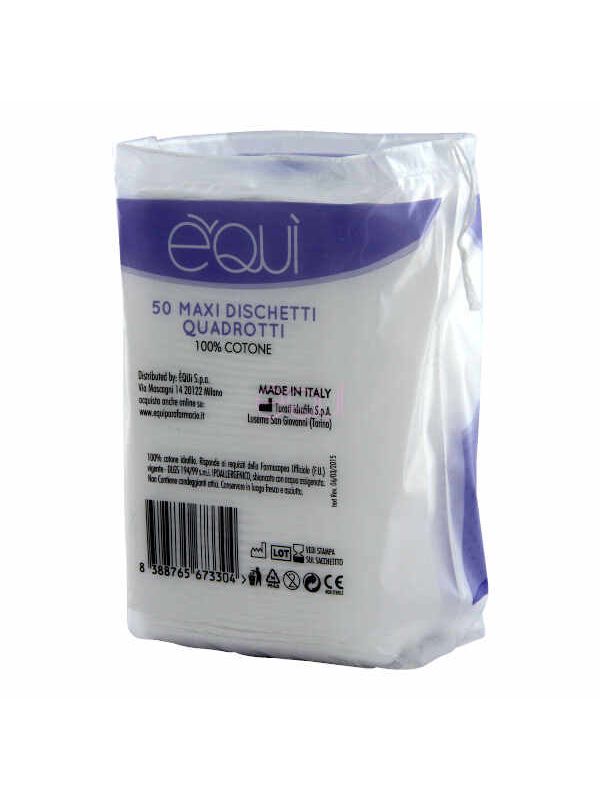 Dischetti Levatrucco In Cotone Maxi Beautytime - Confezione Da 50 Pezzi