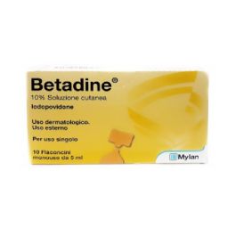 Betadine Soluzione Cutanea Monodose 5 Ml 10% € 8,00 prezzo